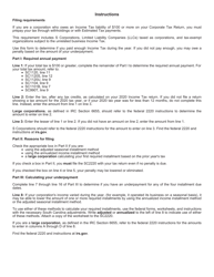 Form SC2220 Underpayment of Estimated Tax by Corporations - South Carolina, Page 3