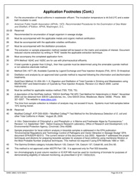 DHEC Form 2802 Application for Environmental Laboratory Certification - South Carolina, Page 32