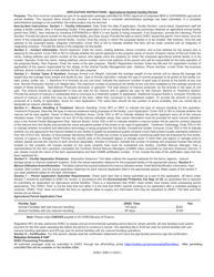 DHEC Form 3580 Standard Application Form for New or Expanding Agricultural Animal Facilities (Other Than Swine) - South Carolina, Page 4