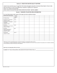 DHEC Form 3578 Standard Application Form for New or Expanding Large &amp; X-Large Swine Facilities (500,001 Lbs or More Normal Production Live Weight) - South Carolina, Page 3