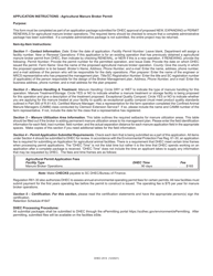 DHEC Form 2514 Standard Application Form for Agricultural Manure Brokers - South Carolina, Page 3