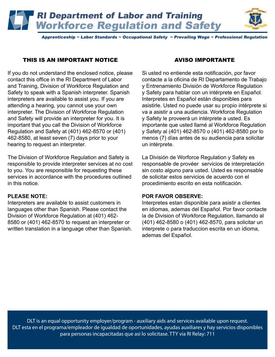 Electricistas - Solicitud De Examen Y Aprendizaje - Rhode Island (Spanish), Page 5