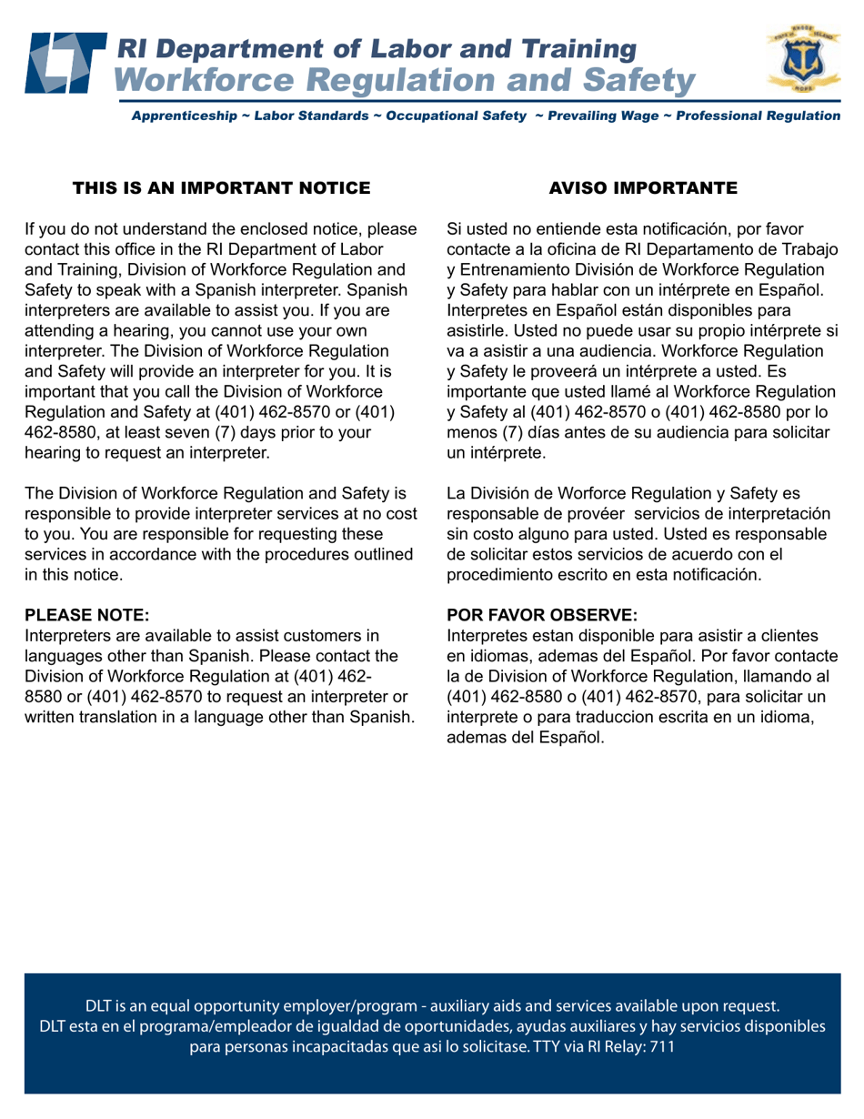 Telecommunications - Application for Examination and Apprenticeship - Rhode Island, Page 2