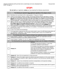 Form OCRP-100 Remittance Form - Virginia Exemption Application for a Charitable or Civic Organization - Virginia, Page 11