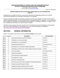 Form OCRP-100 Remittance Form - Virginia Exemption Application for a Charitable or Civic Organization - Virginia, Page 2