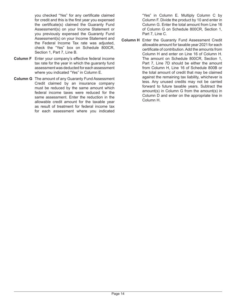 Instructions for Form 800 Virginia Insurance Premiums License Tax Return - Virginia, Page 16