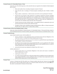 Instructions for VT Form FIT-161 Vermont Fiduciary Return of Income - Vermont, Page 2