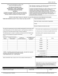 Form LP-46 Report and Remittance of Amount Collected and Due on Soybeans Purchased
