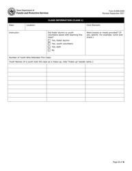 Form B-909-5509 Contractor Monthly Report - Texas, Page 2