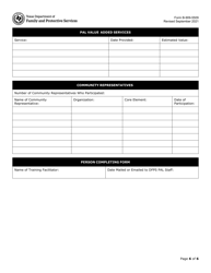 Form B-909-5509 Contractor Monthly Report - Texas, Page 6
