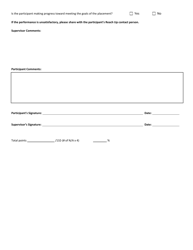 Form ESD625PE Participant Evaluation - Vermont, Page 2
