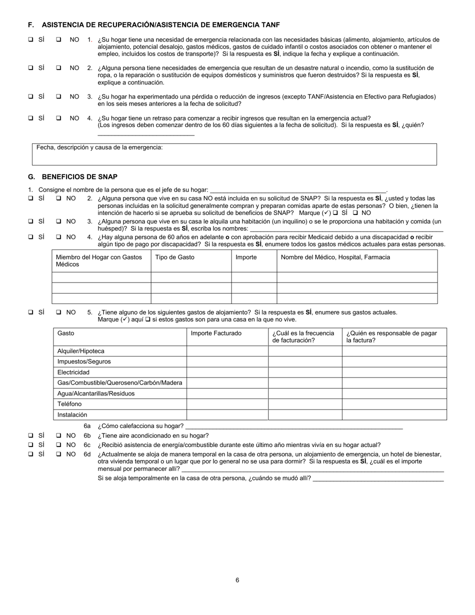Formulario 032-03-0824-38-SPA Solicitud De Beneficios - Virginia (Spanish), Page 10