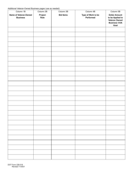 DOT Form 226-018 Small and Veteran-Owned Business Plan - Washington, Page 5