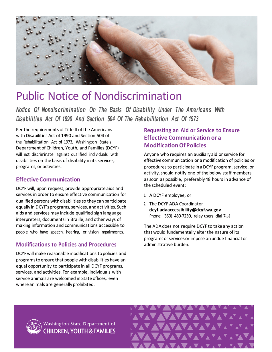 DCYF Form 15-955 Family Home and Center Child Care License or Certification Application - Washington, Page 5