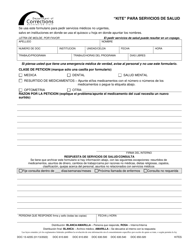 Document preview: Formulario DOC13-423S "kite" Para Servicios De Salud - Washington (Spanish)