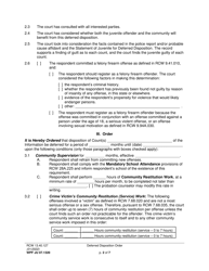 Form WPF JU07.1320 Deferred Disposition Order (Ordfd) - Washington, Page 2