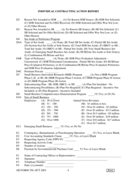 DD Form 350 Individual Contracting Action Report, Page 4