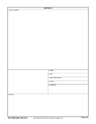 DD Form 3009 Route Classification, Page 3