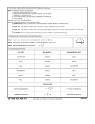 DD Form 3009 Route Classification, Page 5