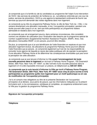 Form DSS-23B Primary Occupant Statement - Pathway Home Program - New York City (French), Page 3