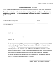 Form DHS-10A Special One Time Assistance (&quot;sota&quot;) Landlord Agreement for Apartments - New York City, Page 6