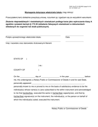 Form DHS-10A Special One Time Assistance (&quot;sota&quot;) Landlord Agreement for Apartments - New York City (Polish), Page 6