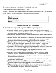 Form DHS-10A Special One Time Assistance (&quot;sota&quot;) Landlord Agreement for Apartments - New York City (French), Page 3
