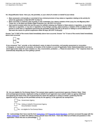FWS Form 3-200-10B Federal Fish and Wildlife Permit Application Form, Page 9