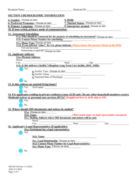Form NFLOC-04 Application for Ali/Apdd/Ccmc - Alaska, Page 2