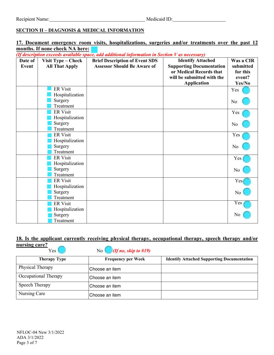 Form NFLOC-04 Application for Ali / Apdd / Ccmc - Alaska, Page 3