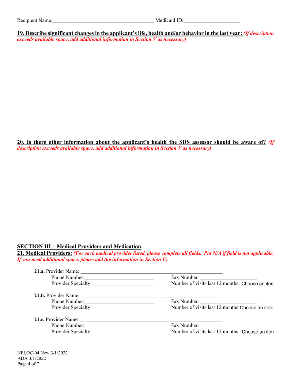 Form NFLOC-04 Application for Ali / Apdd / Ccmc - Alaska, Page 4