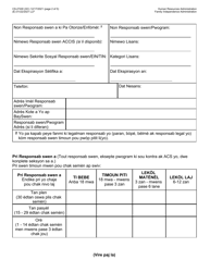 Form CS-274W Request for Enrollment of Child With Provider - New York City (Haitian Creole), Page 2