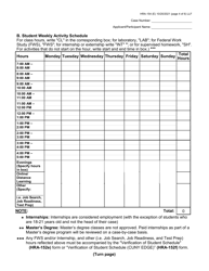 Form HRA-154 Human Resources Administration School/Training Enrollment Letter - New York City (Bengali), Page 4