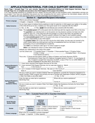 Form LDSS-4882 Application/Referral for Child Support Services - New York, Page 9