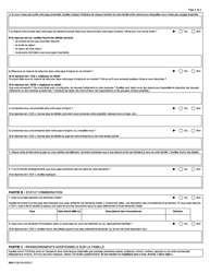 Forme IMM0138 Agenda 20 Projet Pilote Sur Lavoie D&#039;acces a La Mobilite Economique - Canada (French), Page 2