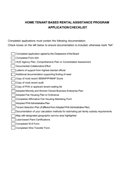 Home Tenant Based Rental Assistance Application - Arkansas, Page 3