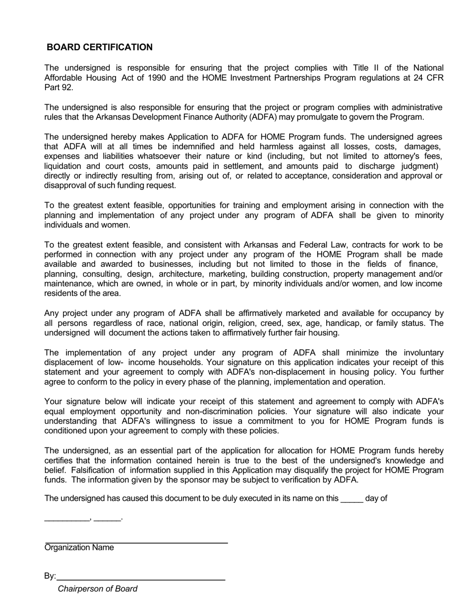 Home Tenant Based Rental Assistance Application - Arkansas, Page 9