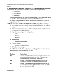 Community-Based Adult Services Certification Renewal Instructions and Application - California, Page 3