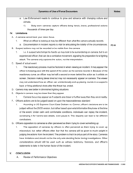 Lesson Plan Cover Sheet - Body Worn Cameras Capabilities and Limitations - Arizona, Page 4