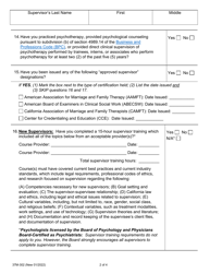 Form 37M-302 Supervisor Self-assessment Report - California, Page 4