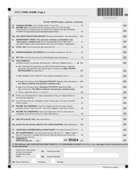 Form 1040ME Maine Individual Income Tax - Maine, Page 2