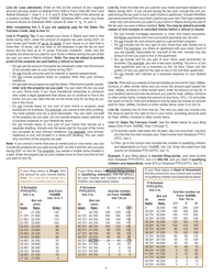 Form 1040ME Schedule PTFC/STFC Property Tax Fairness Credit Sales Tax Fairness Credit for Maine Residents and Part-Year Residents Only - Maine, Page 4