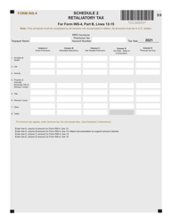 Form INS-4 Insurance Premiums Tax Return - Maine, Page 5
