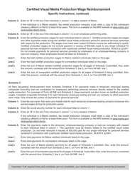 Form 841ME Certified Visual Media Production Wage Reimbursement Application - Maine, Page 5