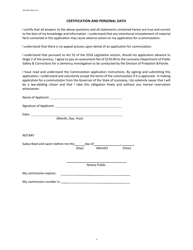 Application for Clemency - Commutation of Sentence - Louisiana, Page 13