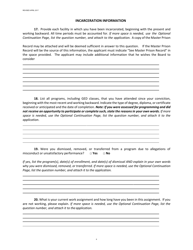 Application for Clemency - Commutation of Sentence - Louisiana, Page 9