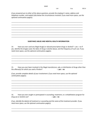 Application for Pardon Consideration - Louisiana, Page 8