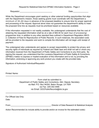 Request for Statistical Data From Dps&amp;c Information Systems - Louisiana, Page 2
