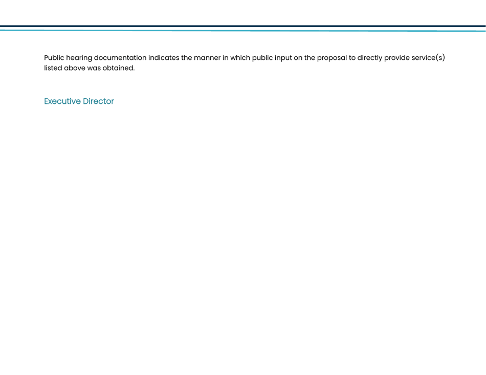 Request to Provide Direct Service - Iowa, Page 4