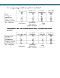 Oaa Services Assessment Form - Iowa, Page 5